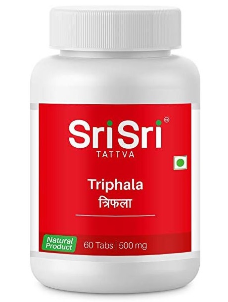 Triphala Sri Sri Tattva suplement ziołowy na przewód pokarmowy oczyszczanie detoks detox